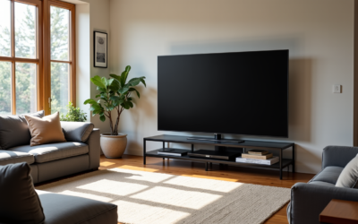 Comment choisir la taille de son meuble tv pour un grand écran ?