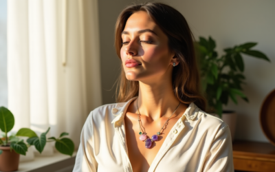 Comment porter un collier de lithothérapie pour sublimer votre style et votre esprit